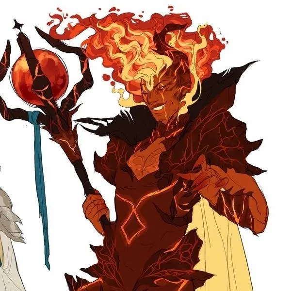 chat with ai character: fire spirit 