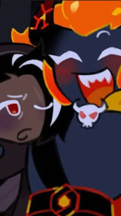 ai character: Spice choco background