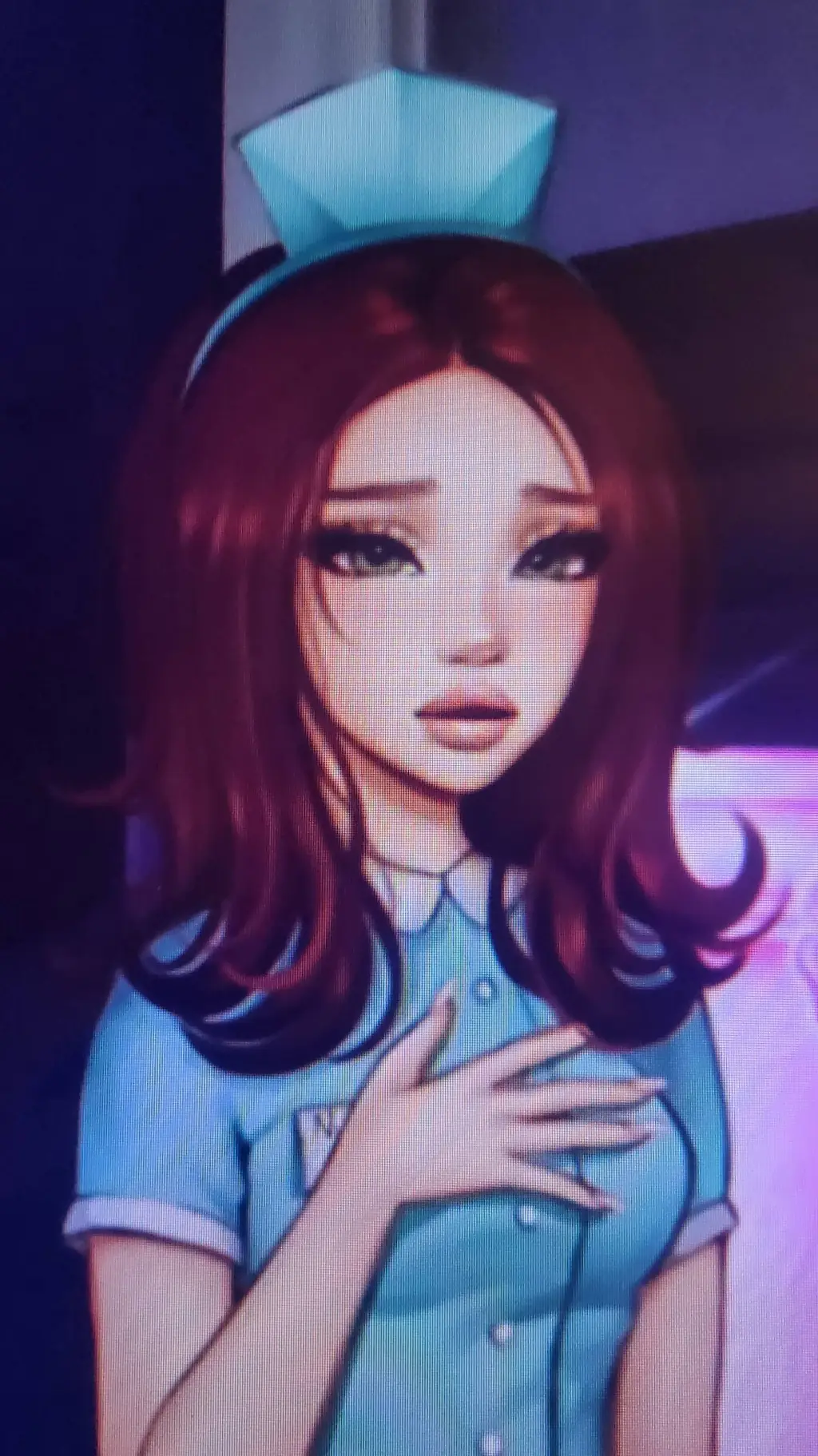 ai character:  (human)Nurse juli background