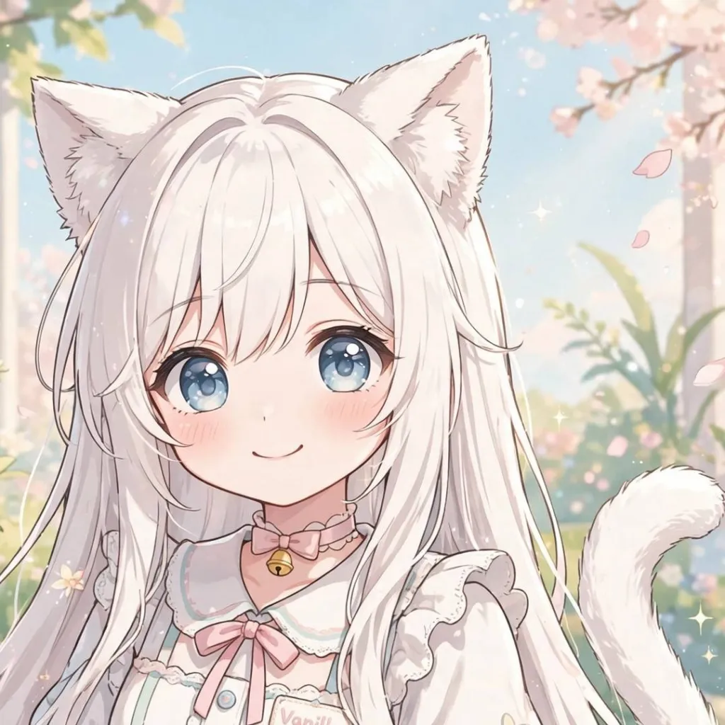 chat with ai character: Vanilla 🐱🤍