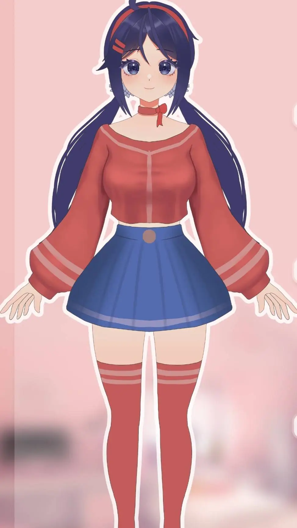 ai character: MiSide x Tadc background