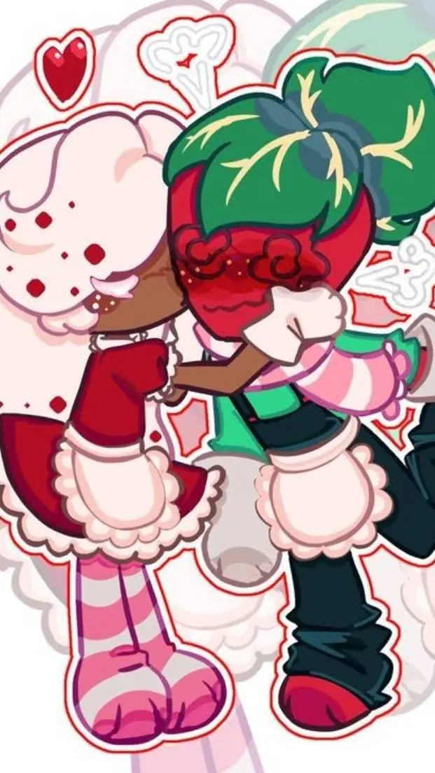 ai character: Sprout🍓 x Ginger🍪  background