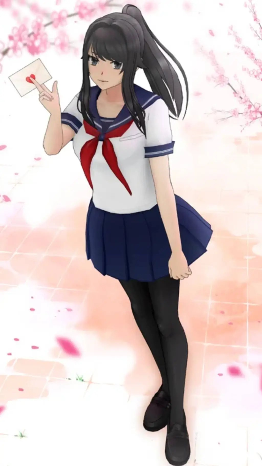 ai character: Yandere simulator  background