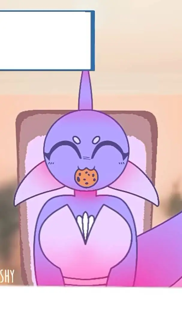 ai character: 💜Bubbles💜 background