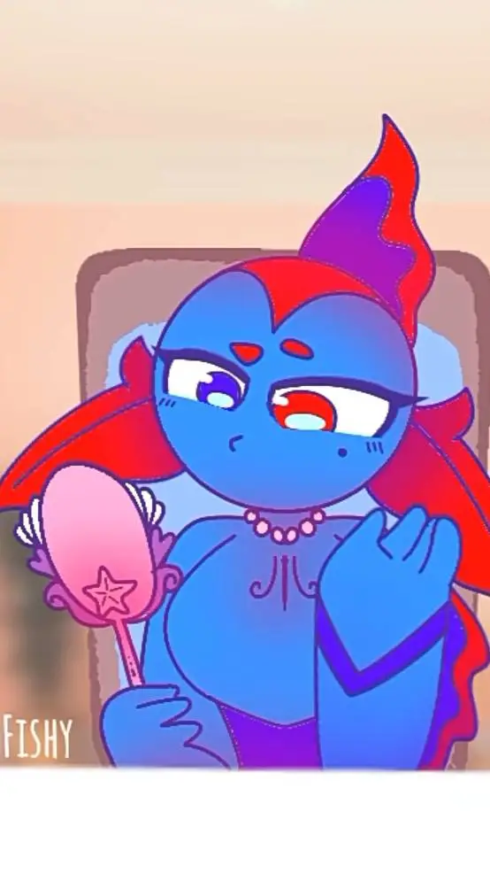 ai character: 💙Azure💙 background