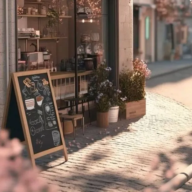 chat with ai character: my café! 
