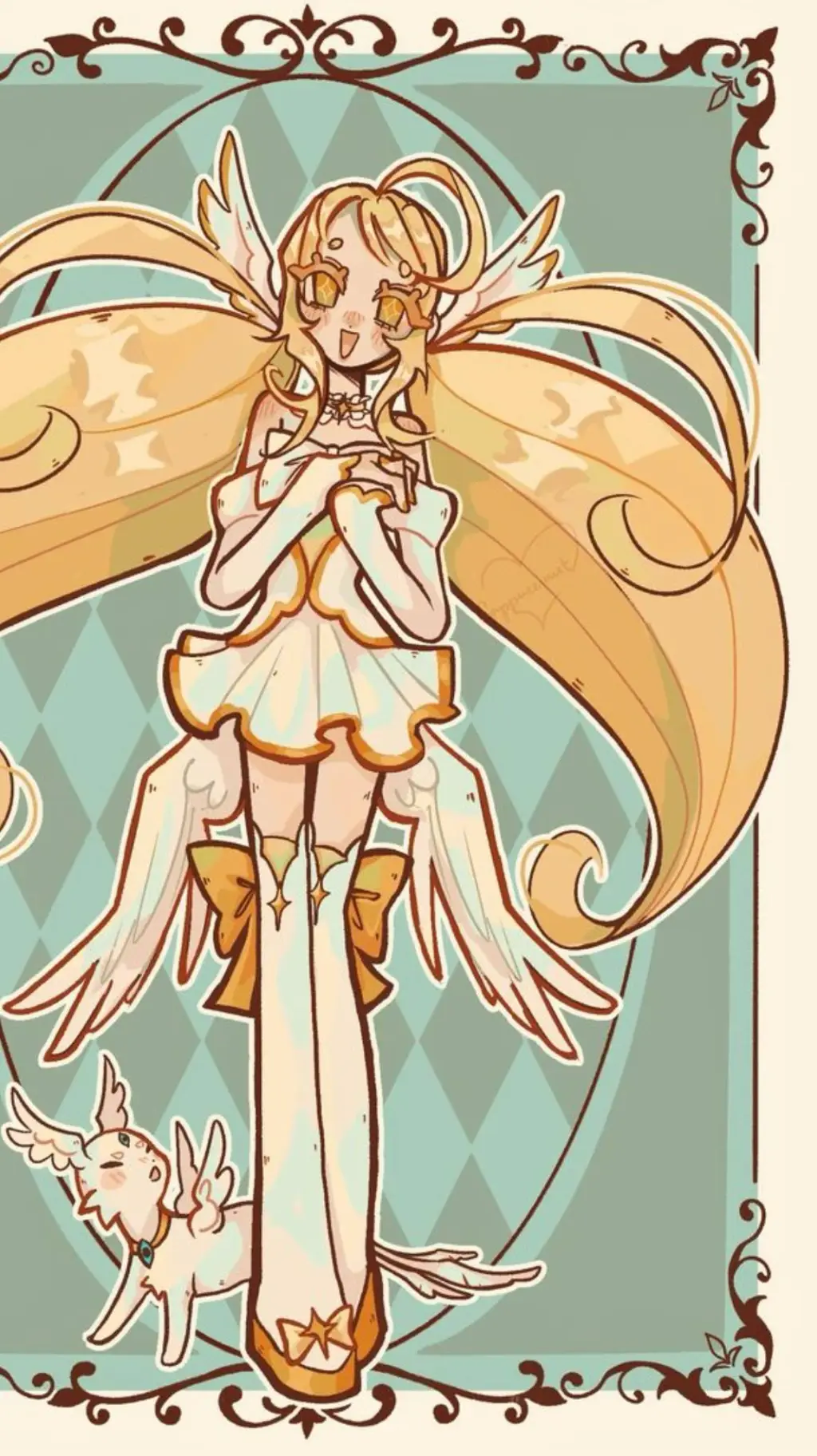 ai character: angela~☆ background