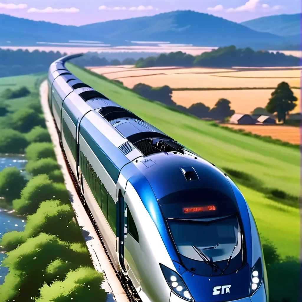 chat with ai character: train
