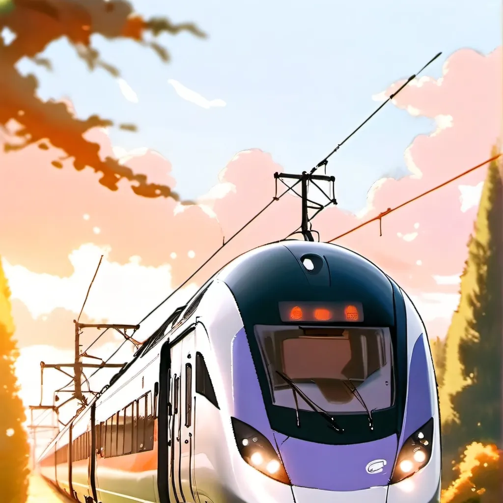 chat with ai character: train
