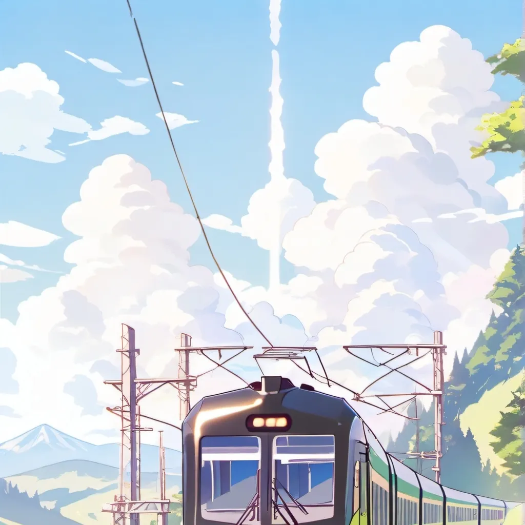 chat with ai character: train