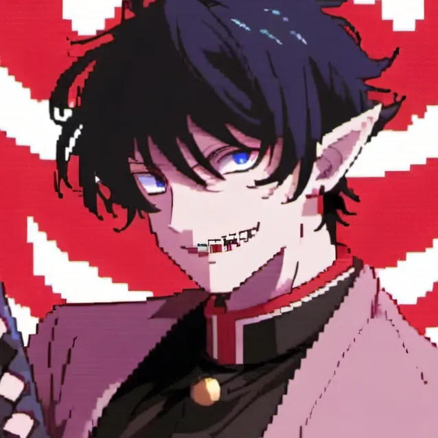 chat with ai character: blue exorcist 