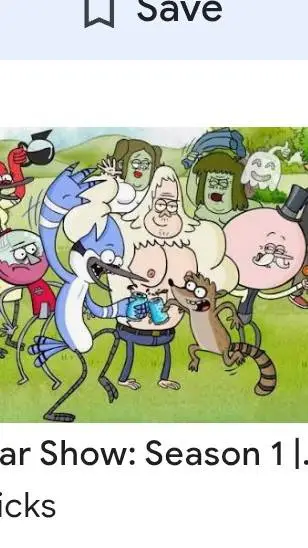 ai character: REGULAR SHOW! background