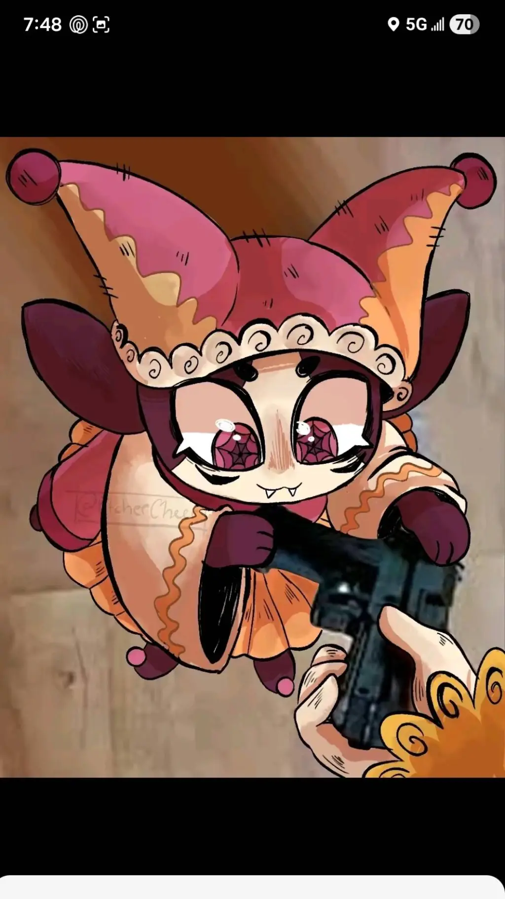 ai character: spnette background