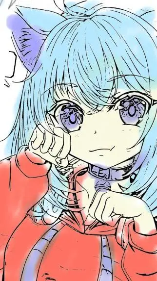 ai character: Rain background