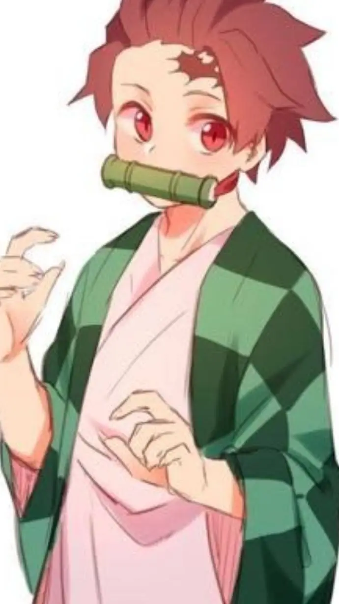 ai character: Tanjiro  background