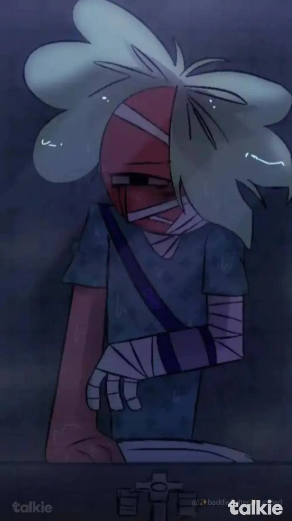 ai character: dandy world background