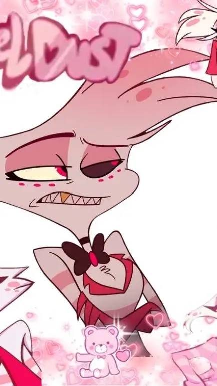 ai character: Angel Dust background