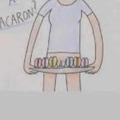 chat with ai character: Want a macaron?