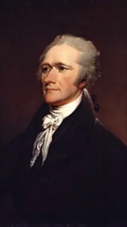 ai character: Alexander Hamilton background