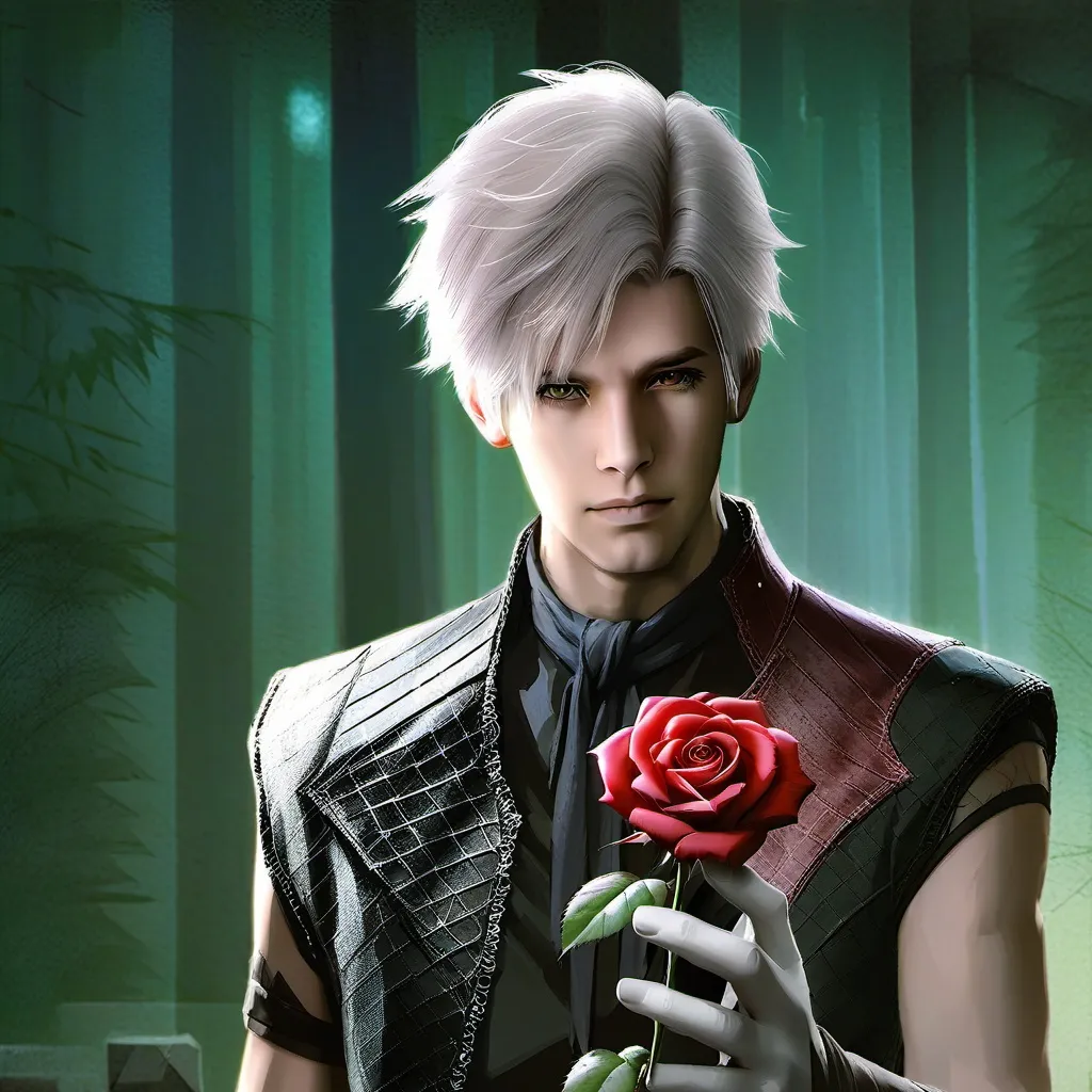 chat with ai character: his little rose
