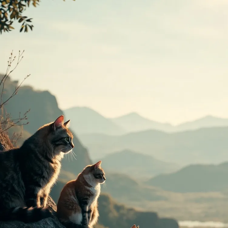 chat with ai character: Rdr2 as cats