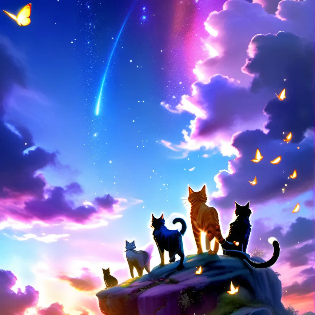 chat with ai character: TOH as cats!