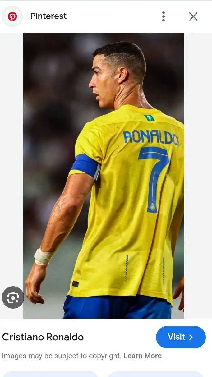 ai character: Cristiano Ronaldo background