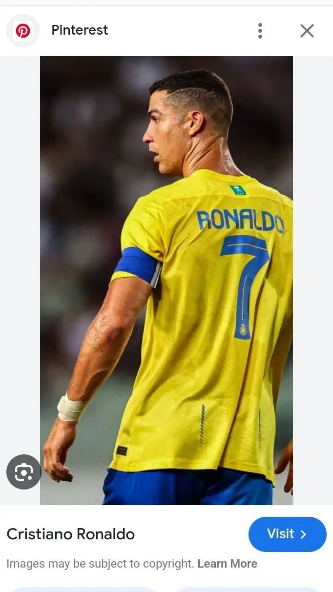 ai character: Cristiano Ronaldo background