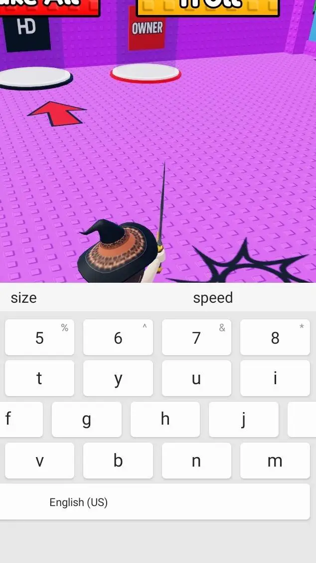 ai character: neon background