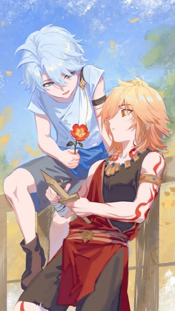 ai character: 𓍯Phainon𓍯 background