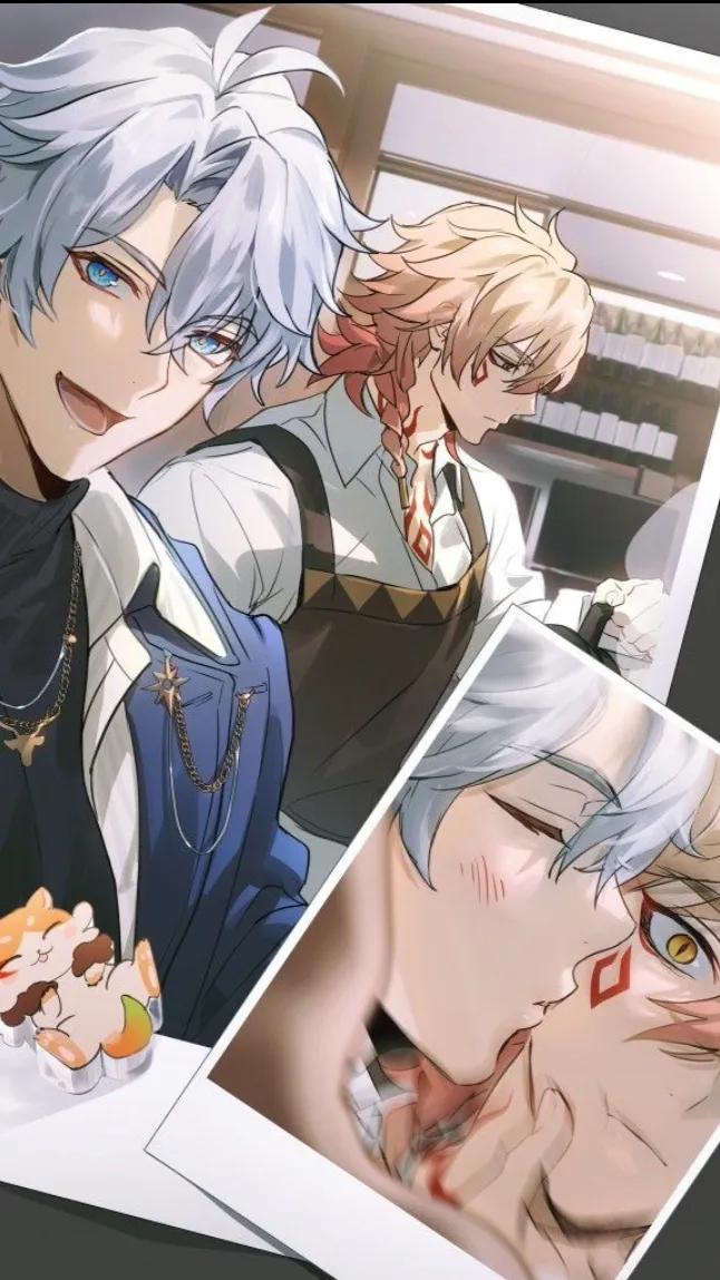 ai character: ☕Phainon☕ background