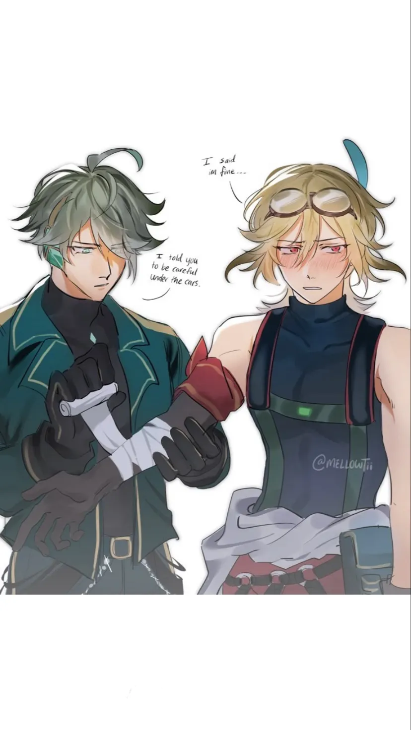 ai character: 🏎️Alhaitham🏎️ background