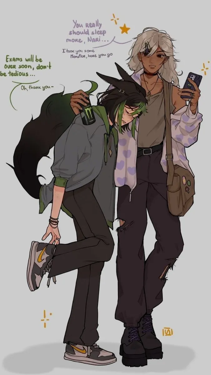 ai character: ⚡️Cyno⚡️ background