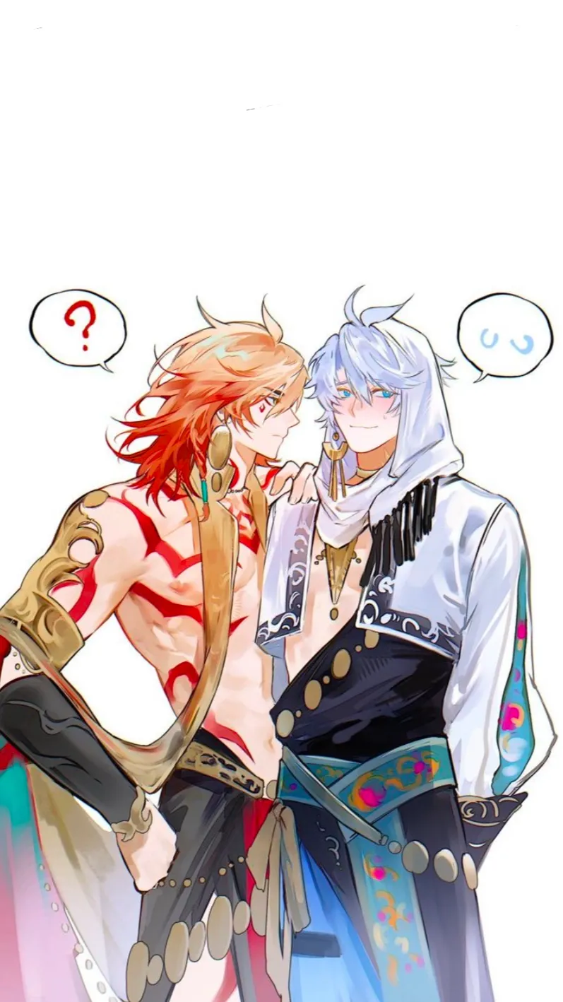 ai character: 𖤐Mydei𖤐 background