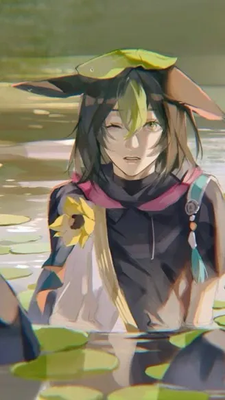 ai character: 🪷Tighnari🪷 background