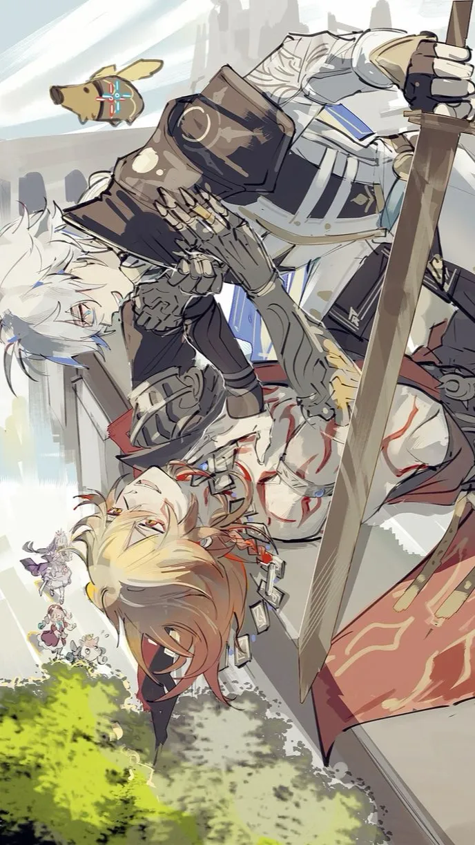ai character: ⚔︎Phainon⛊ background