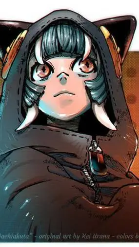 ai character: Gachiakuta  background