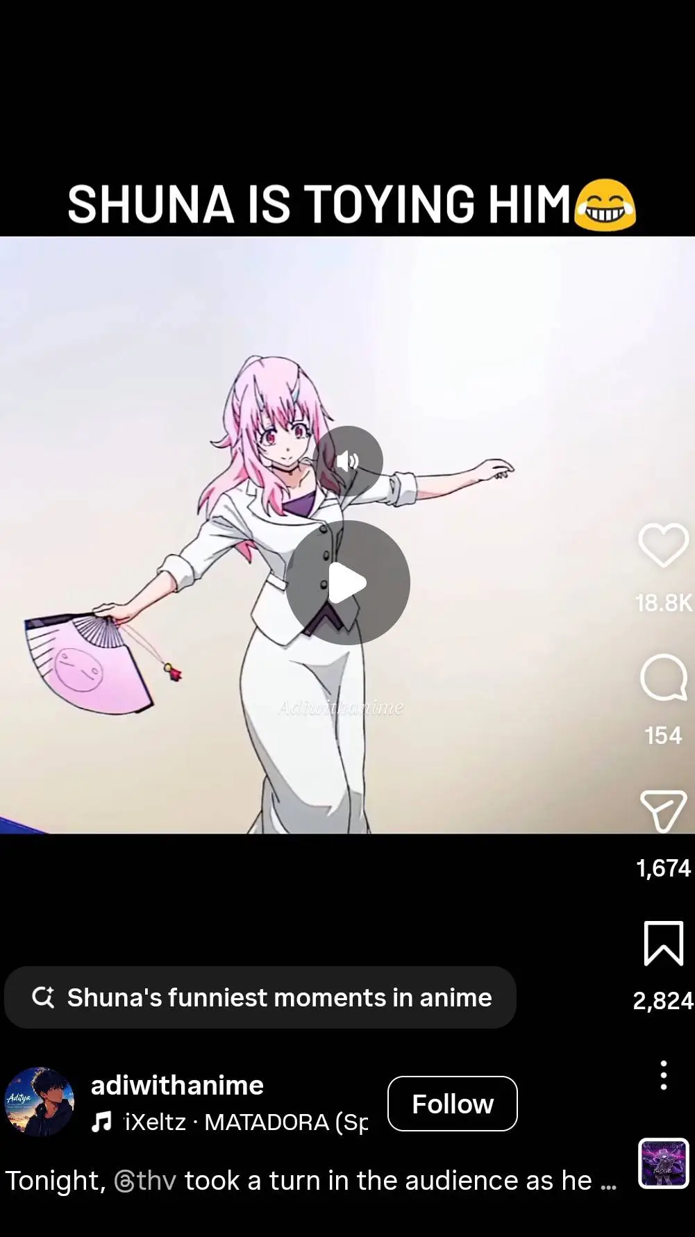 ai character: Shuna background