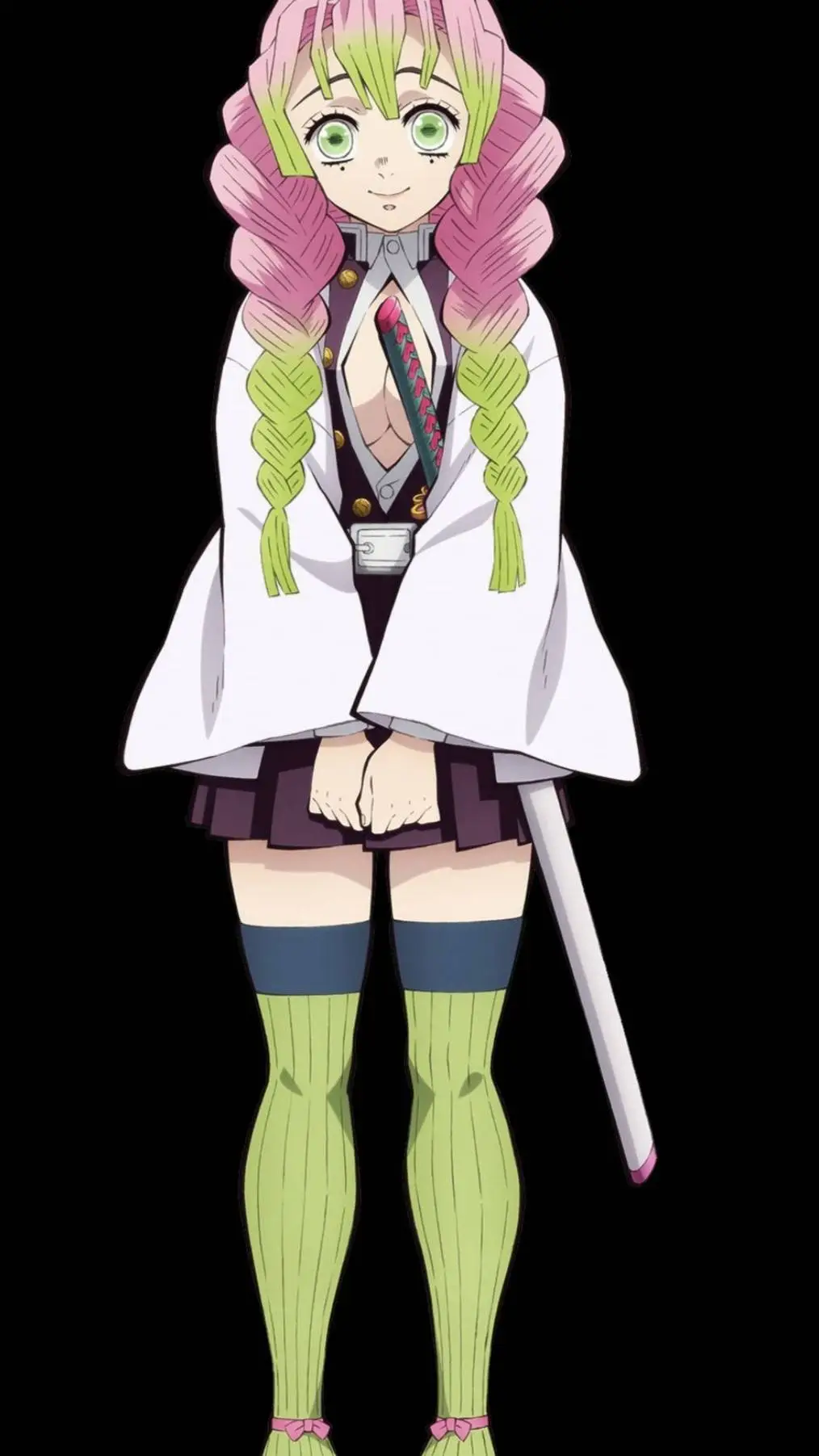 ai character: Mitsuri  background