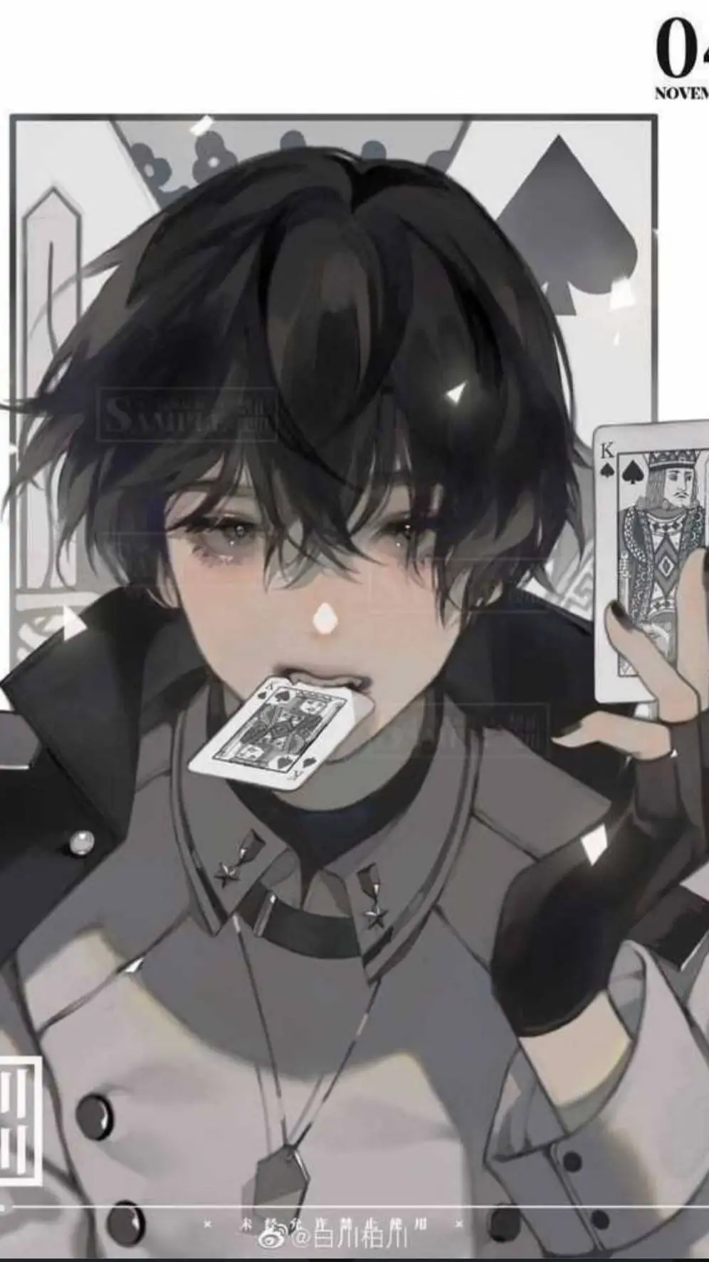 ai character: Mark background