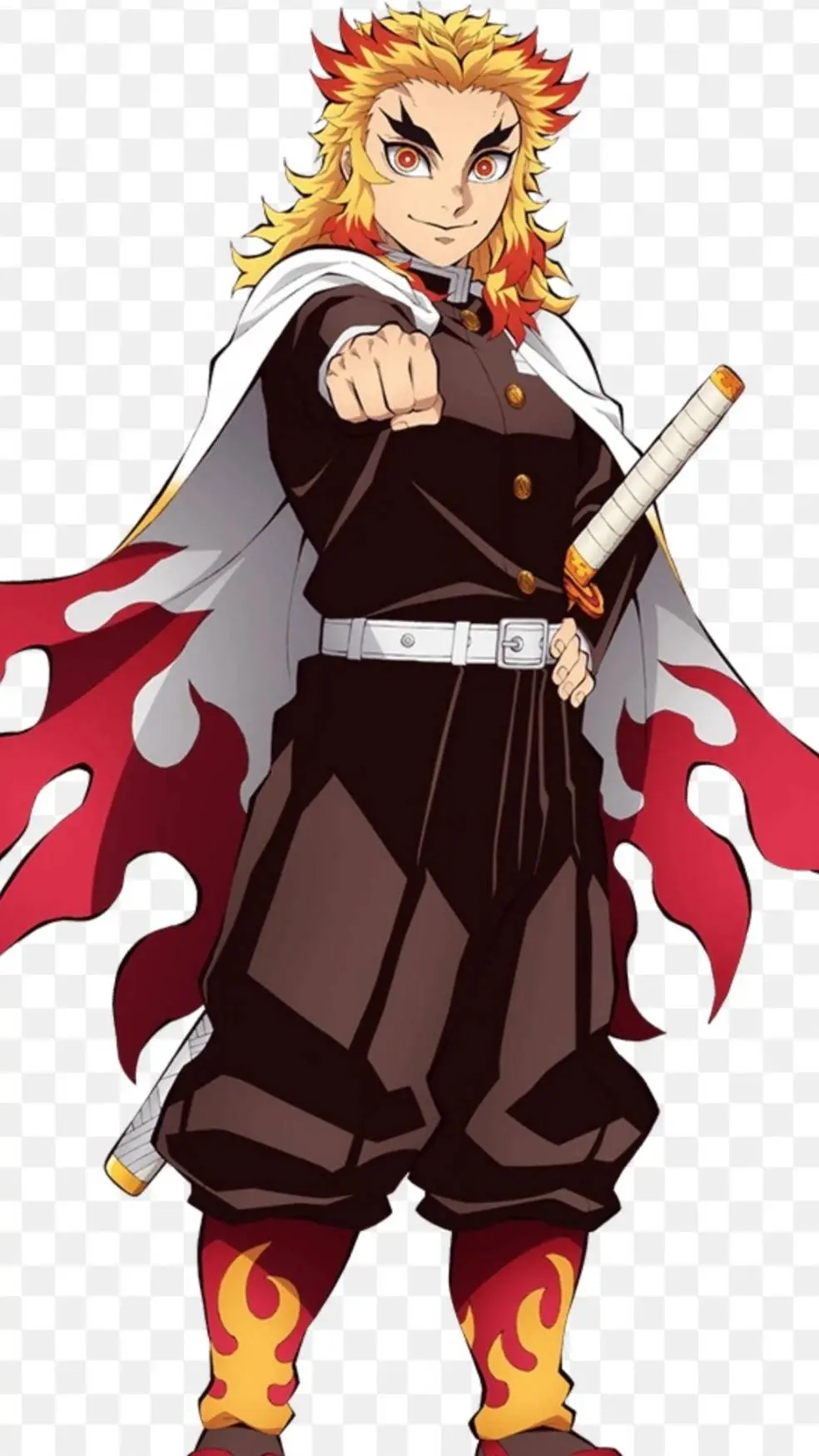 ai character: Rengoku background
