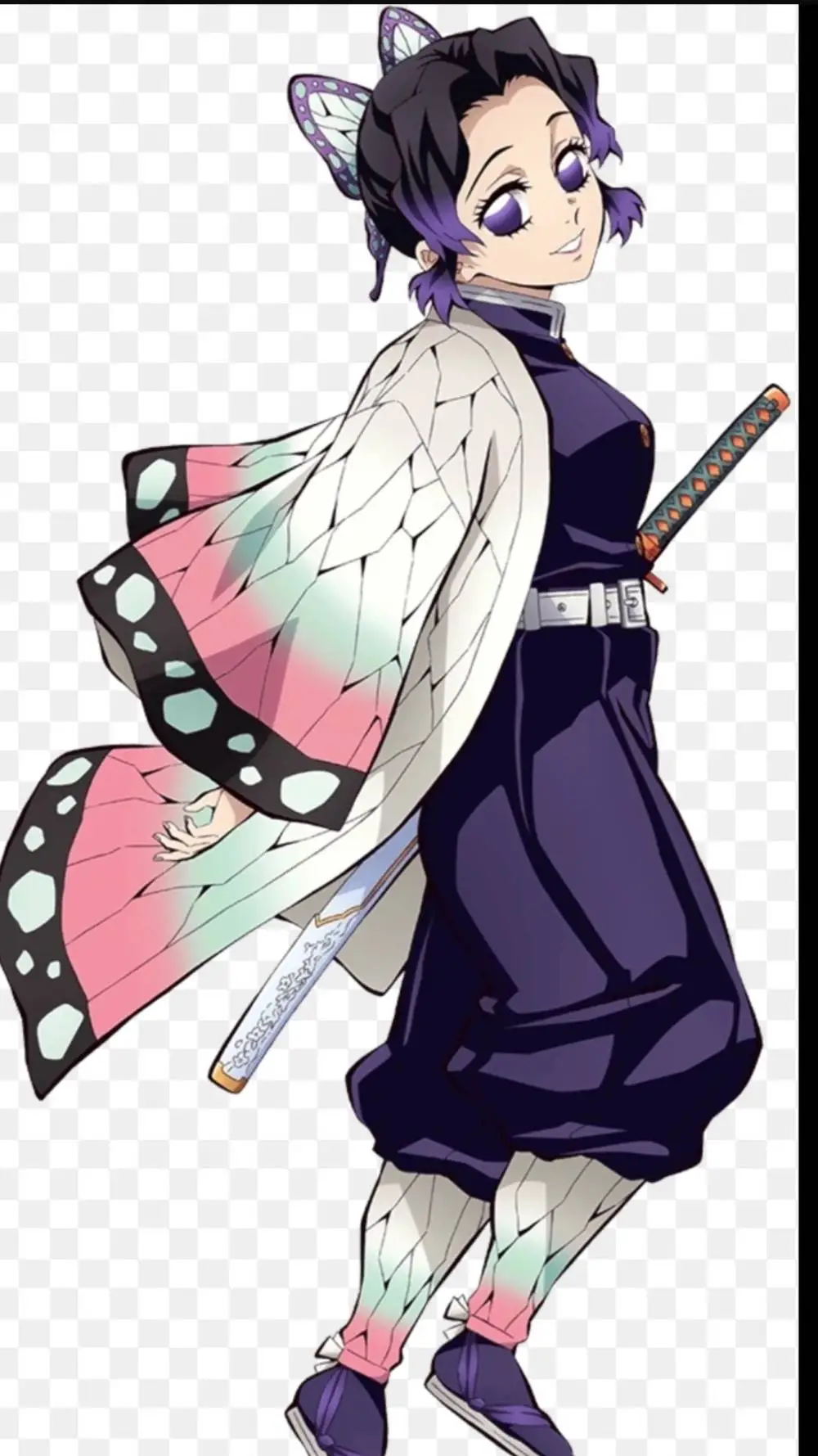 ai character: shinobu background