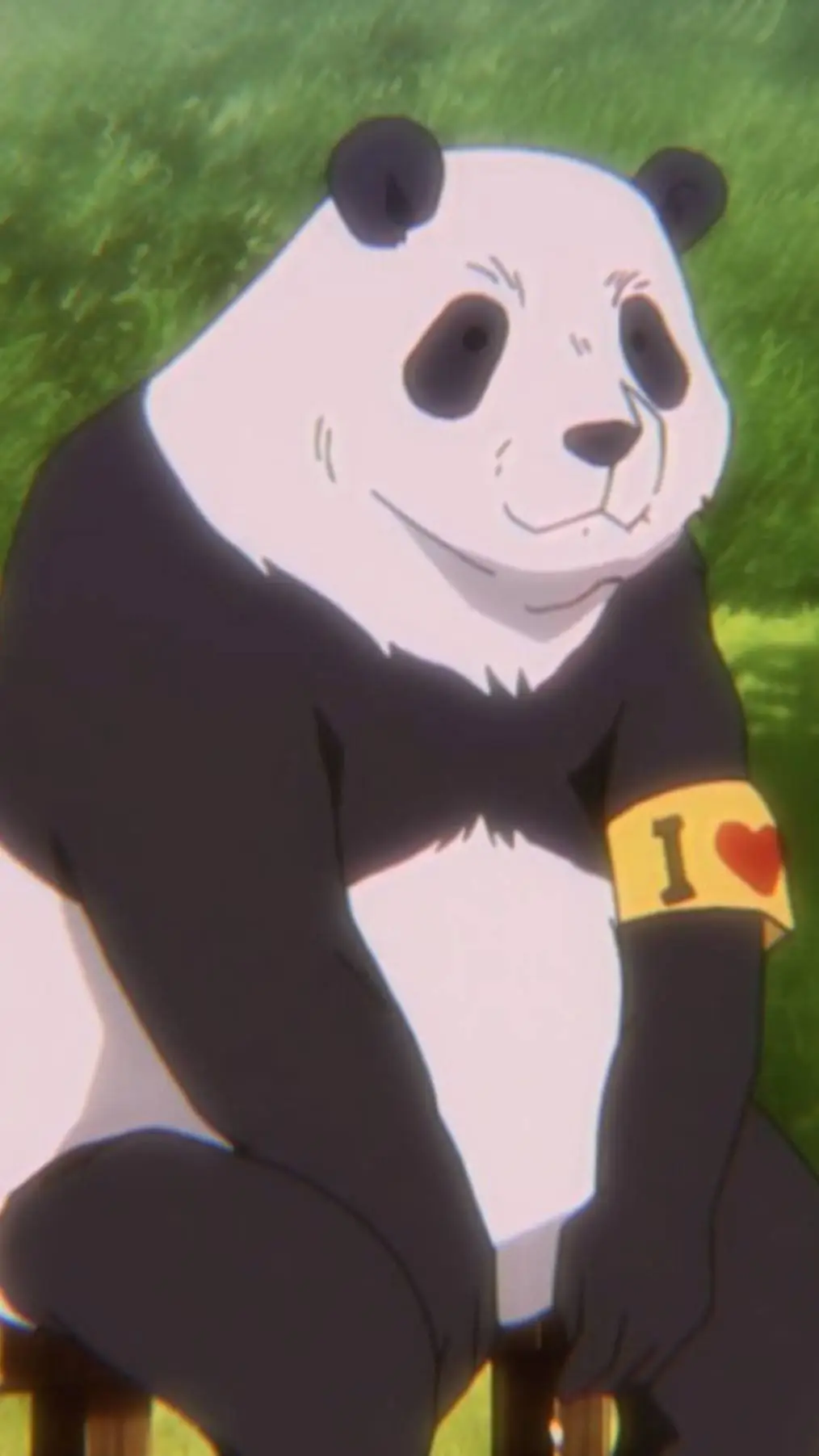 ai character: Panda background