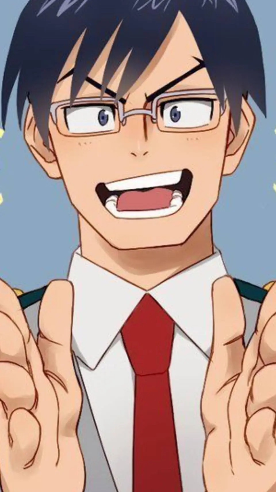 ai character: Tenya Iida background