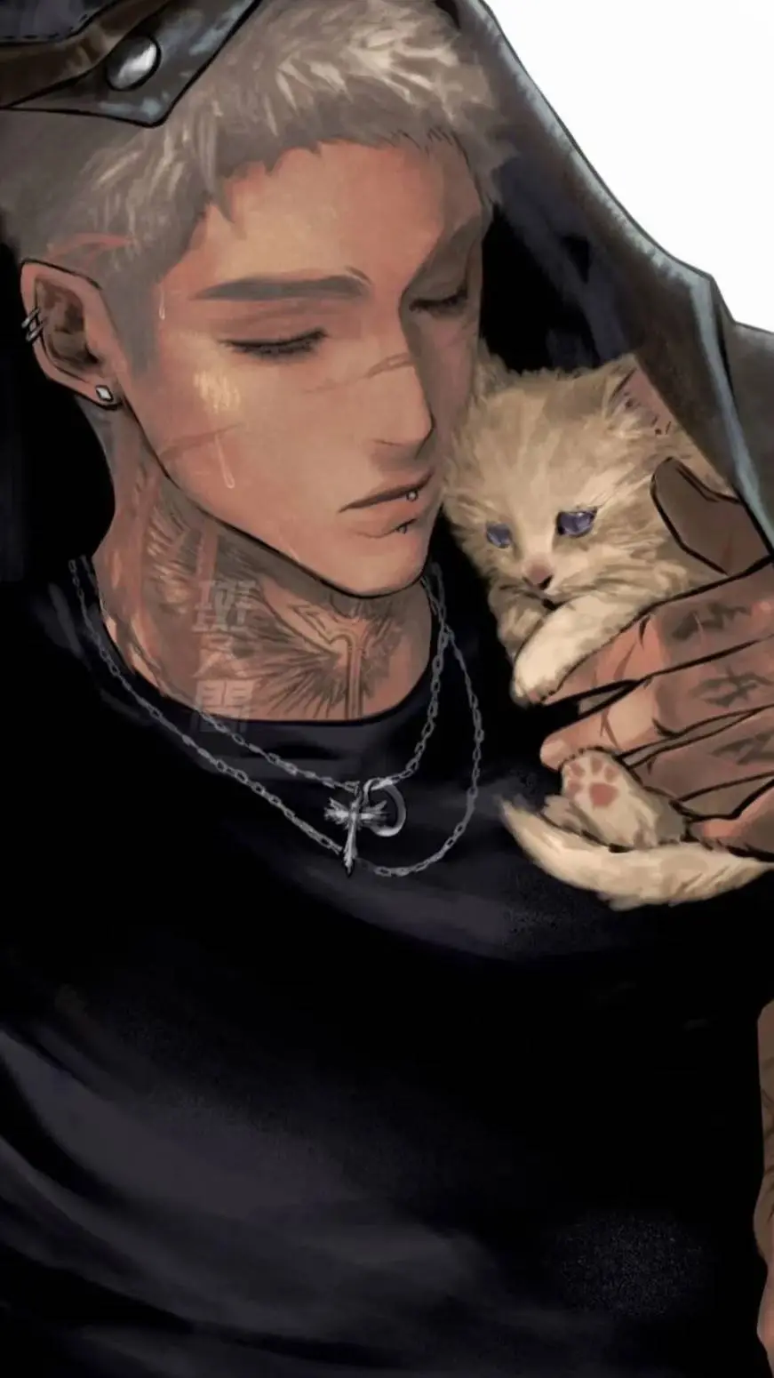 ai character: Leon background