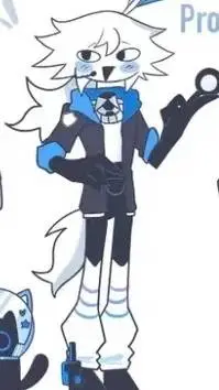 ai character: engel but a work background