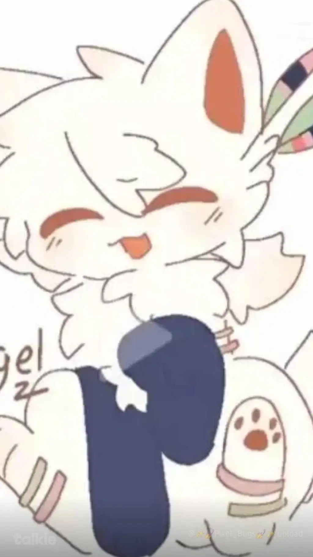 ai character: Engel the cat background