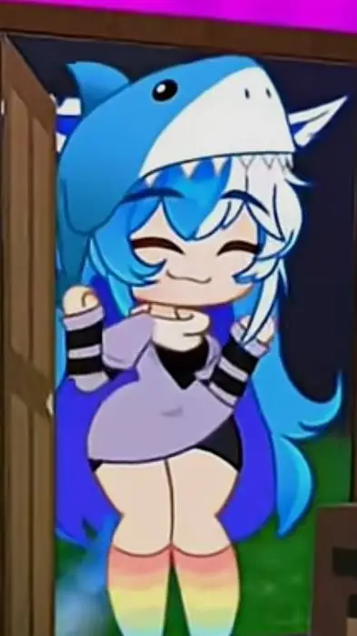 ai character: shark kid background