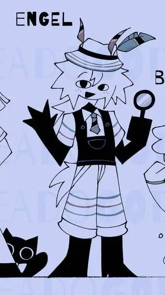 ai character: Engel  background