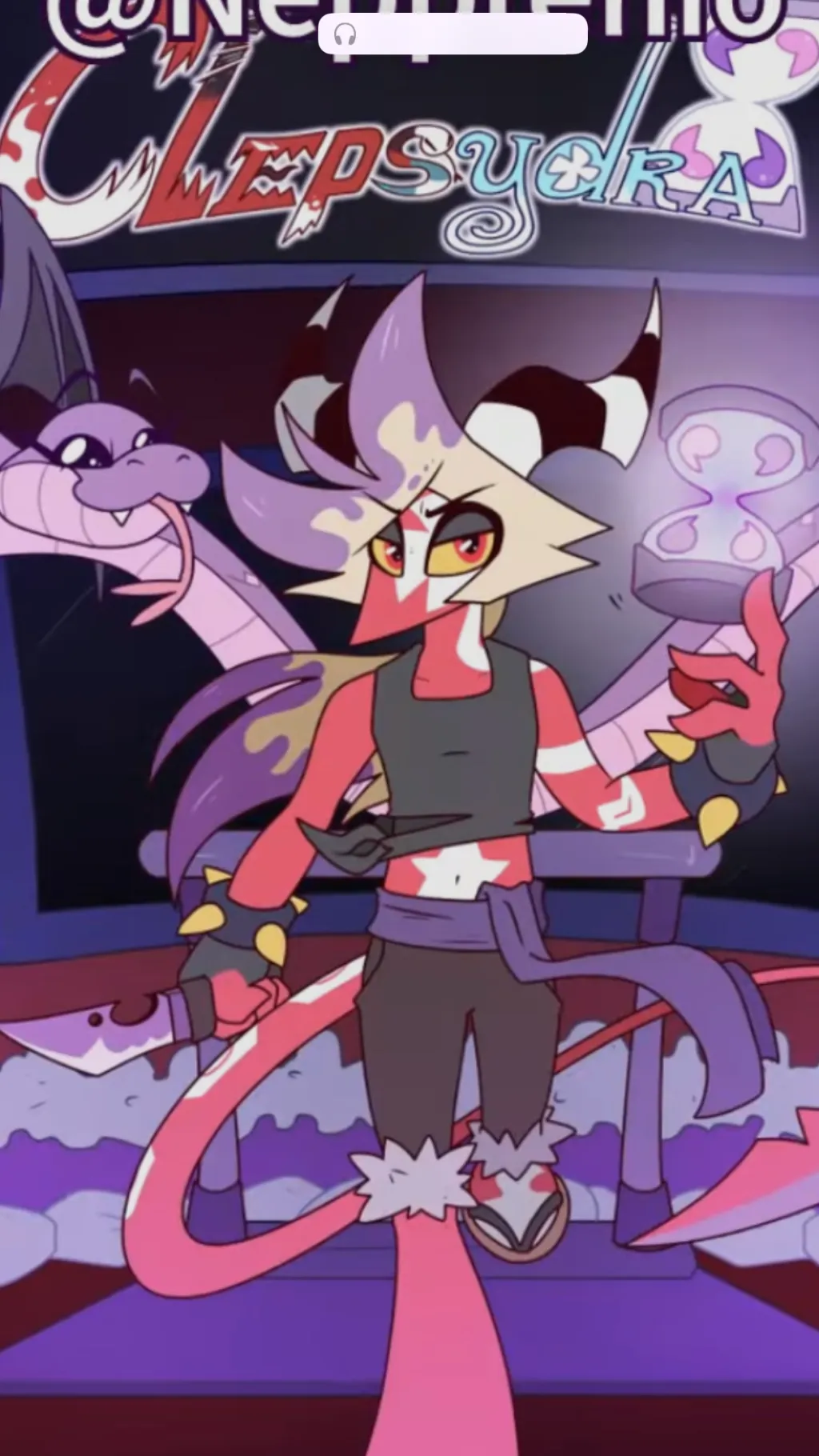 ai character: Nepptenio  background